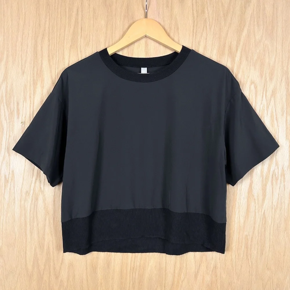 NEW Athleta Zephyr Crop Tee - Picture 4 of 12